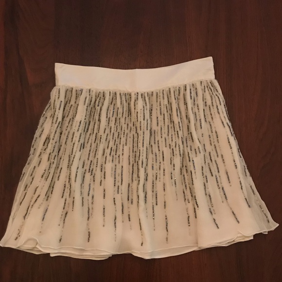 Club Monaco Silk Sequinned Skirt - Picture 1 of 2